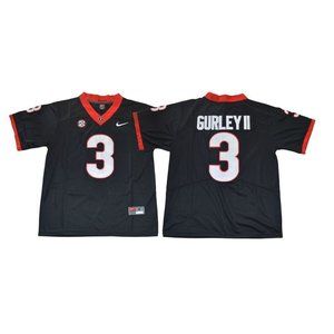 Georgia Bulldogs Todd Gurley II Black Jersey